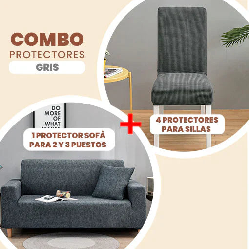 COMBO PROTECTORES 😱😍 ¡Renueva tus muebles sin cambiarlos!